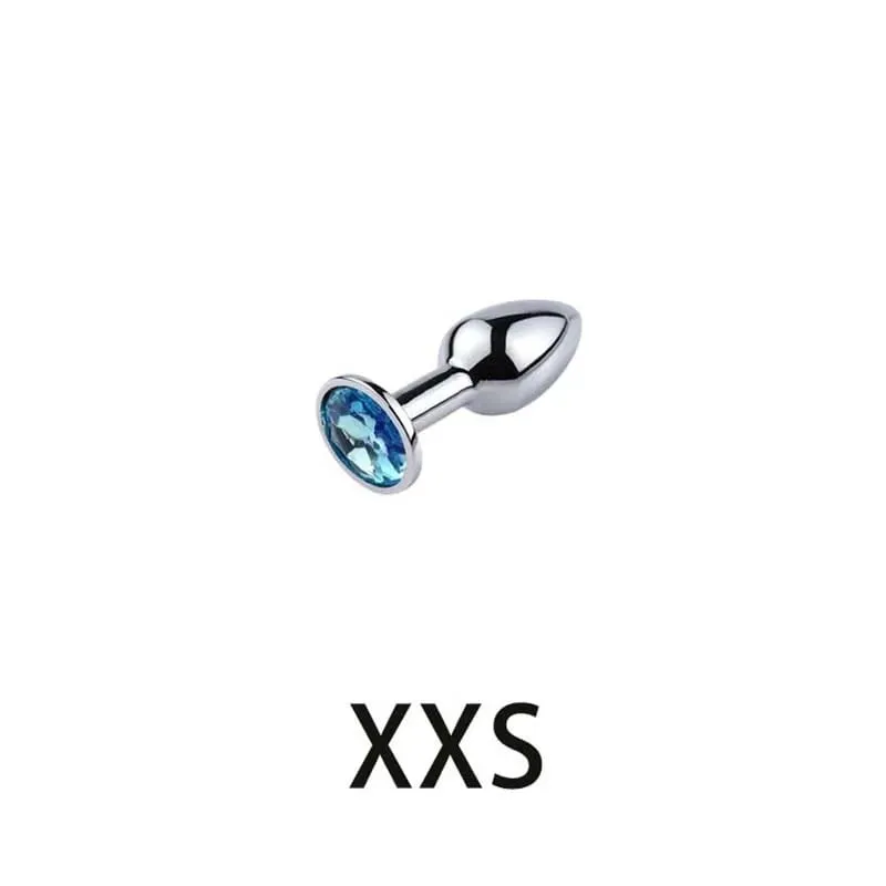 Stainless Steel round Butt Plug Anal Jewelry Stimulator Dildo for Couples Gay Sex Toys Adult Plug