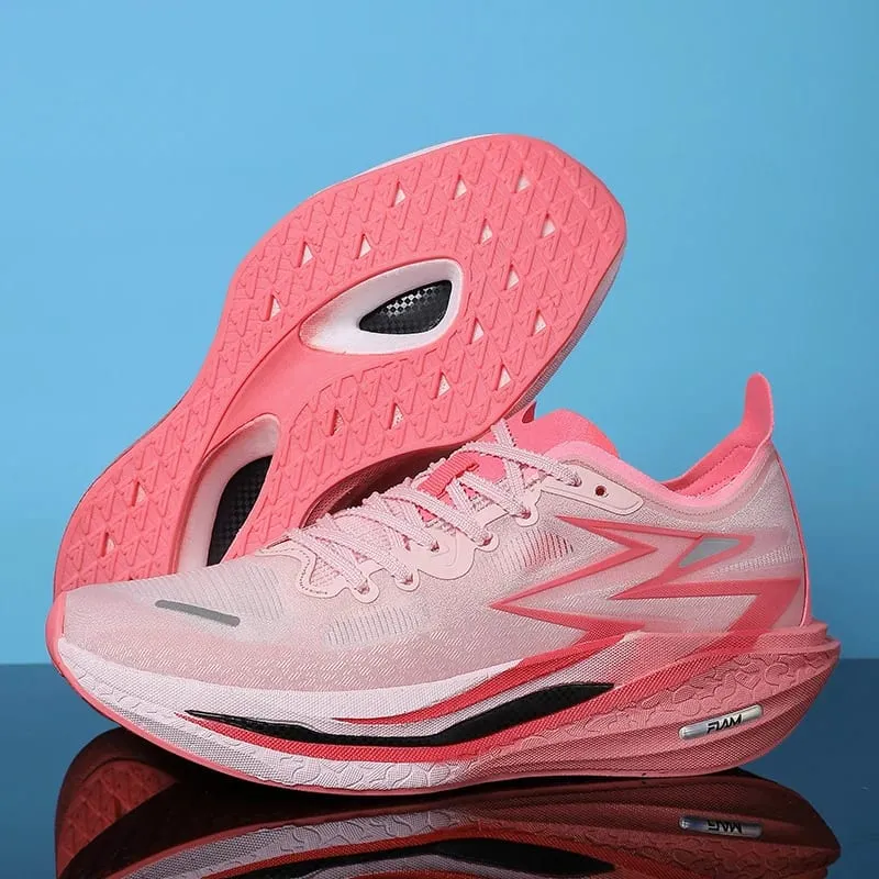 Men Running Shoes Nonskid Sneakers Board Marathon Athletic Sports Breathable Speciality Women's Comfortable Carbon Lightweight — image 8