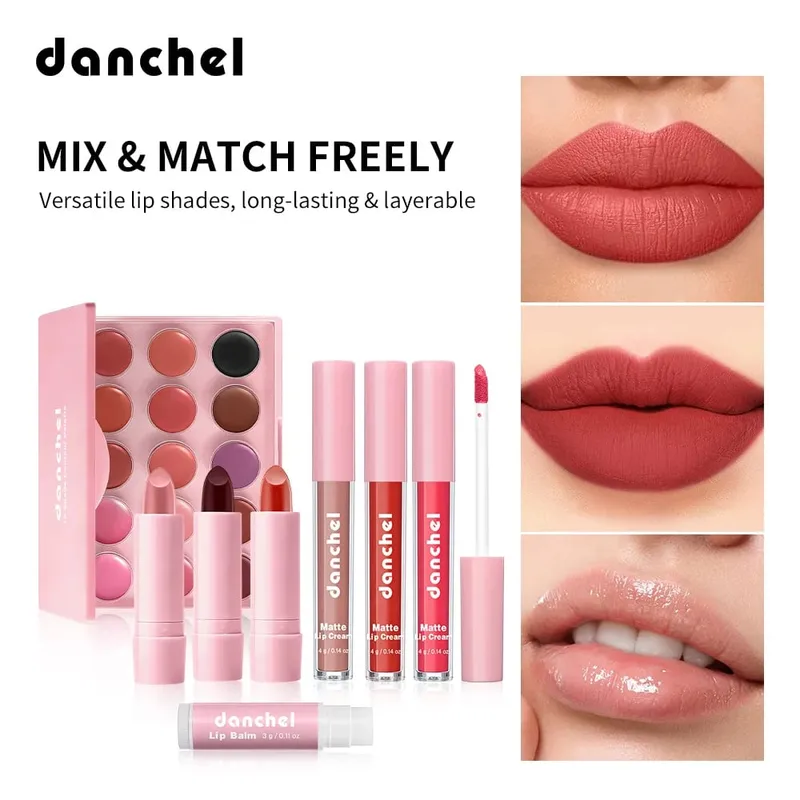 All in One Makeup Kit Buong Makeup Kit Regalo para sa Babae Teen Girl Eyeshadow Blush Foundation Primer Brush Lipstick Lipgloss Cosmeti