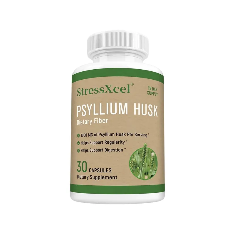 Psyllium Husk - Natural Soluble Fiber Good for Intestinal Health Cleansing Detox Supports Digestive System Health Supplement