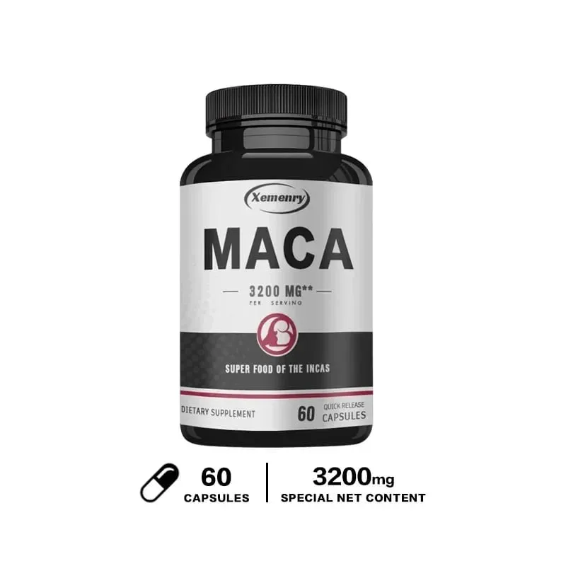 Organic Maca Supplement for Men Increase Stamina Immunity Supplement Big 18