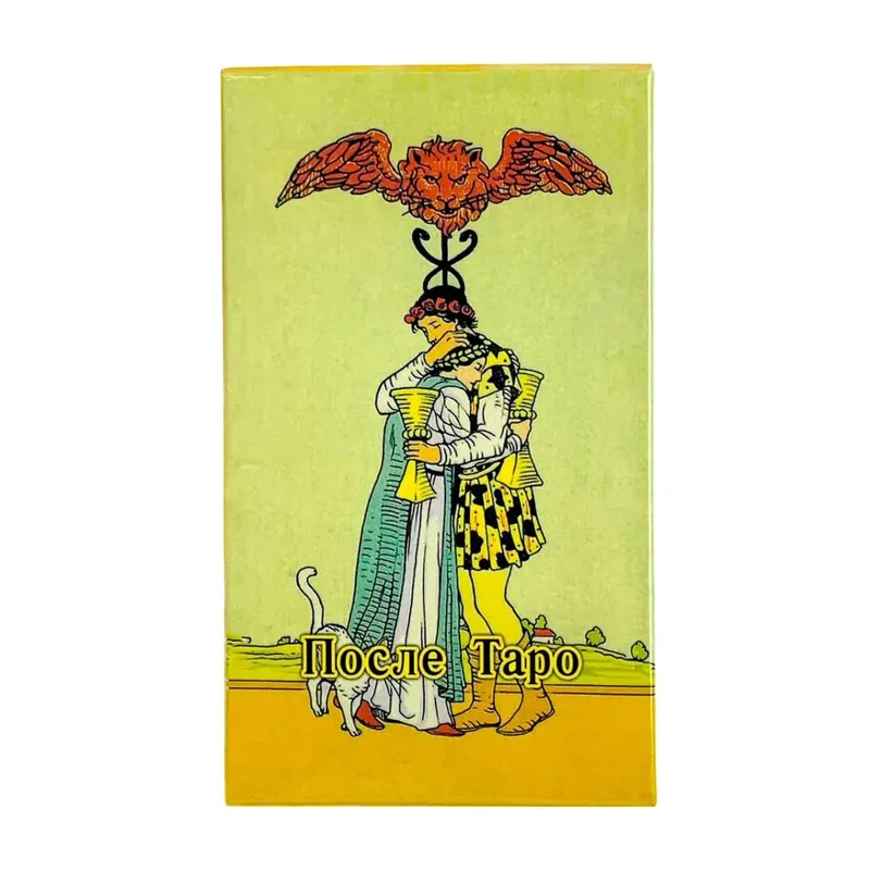 Russian Visions После Tarotkort A 78st Fate Divination Tarotkort Fortune Taling Kortspel Brädspel Familj Fritidsspel