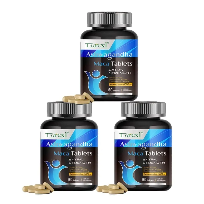 Ashwagandha Capsule understøtter reproduktiv sundhed Natural Energizer Male Enhancing Supplement