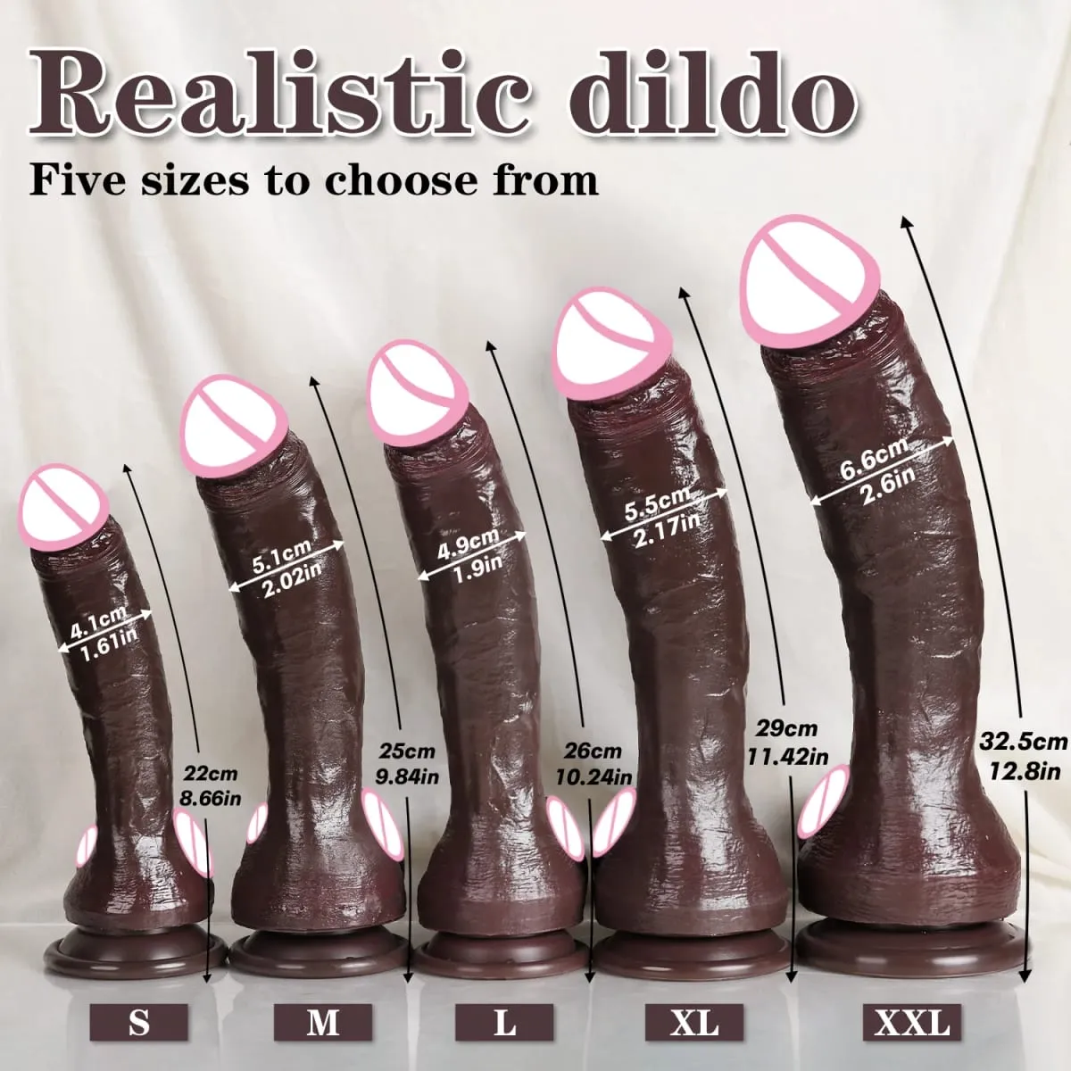 Dildo Realistic Huge Silicone Penis Black Big Cock For Women Sex Toys with Suction Cup Long Dick Butt Plug Dildos Adult Products
