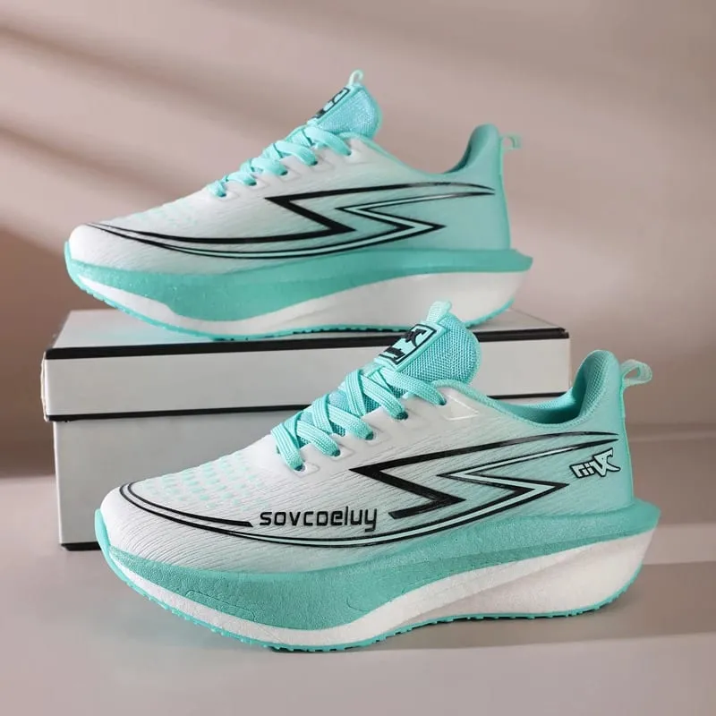 Running Shoes Men's Sneakers Marathon Trend Walking Speciality Carbon Board Sports Male Athletic Nonskid Lightweight For Women