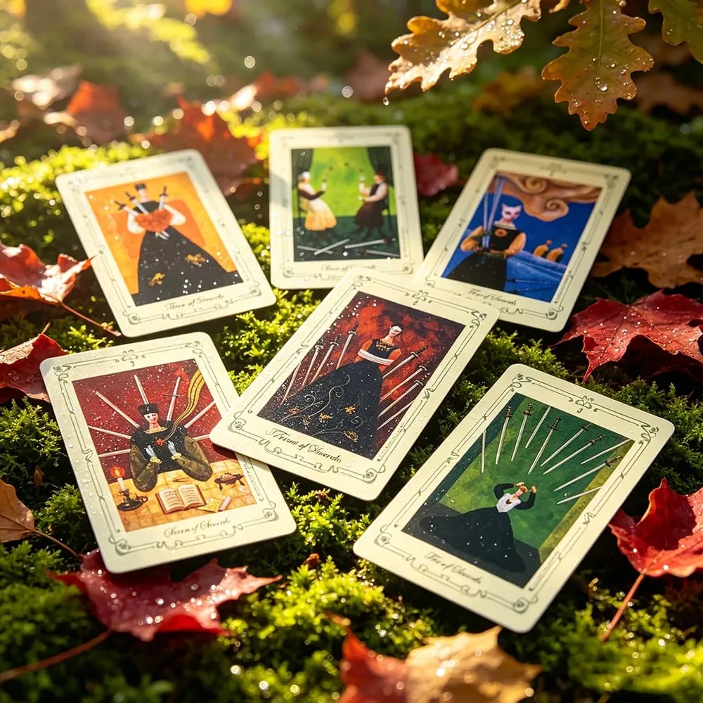 Tarot Cards Leisure Entertainment Cards Game Family Gathering Divination Tarot Deck Board Playing Game Meditation & Gifts