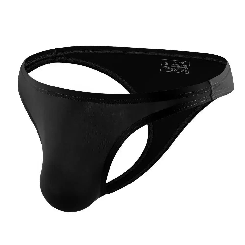 Mens Briefs Low waist Sexy Underwear Briefs for Man Nylon Underpants Briefs Bikini Thongs Male Panties
