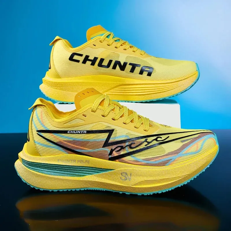 Men Marathon Running Shoes Carbon Plate Outdoor Sports Tenis Breathable Lightweight Woman Comfortable Training Athletic Sneakers