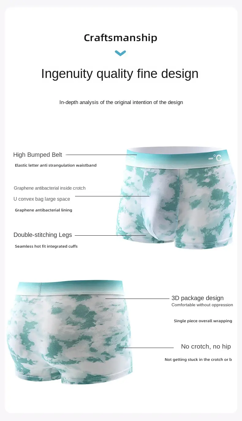 1Pcs Boxer Shorts männer Eis Seide Unterwäsche Männliche Unterhose Atmungsaktiv Sexy Dünne Höschen U Konvexen Dessous Großhandel Viele l-6XL