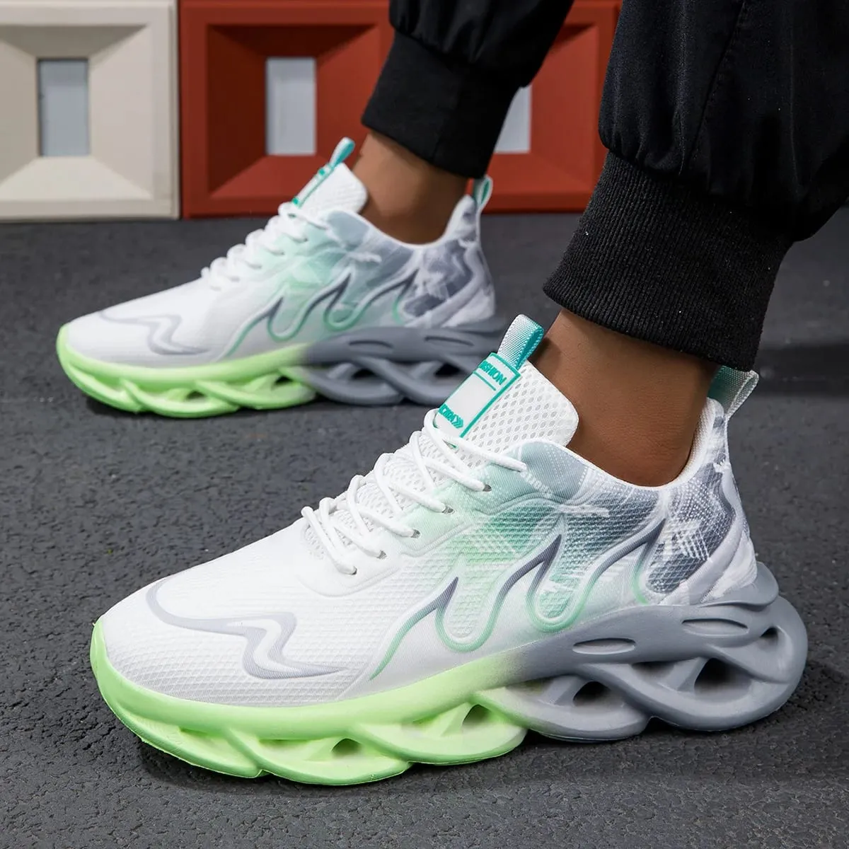 Unisex Running Shoes Men Women Wear Resistant Lightweight Men's Platform Sneakers Mesh Breathable Tennis Shoes 36-46 Кроссовки
