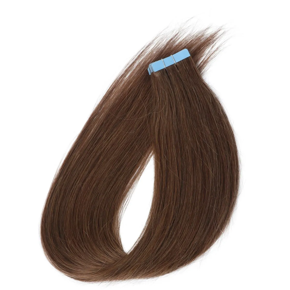 Tape In Hair Extensions 100% Human Hair Remy | 12-20 Inch 20pcs 30g Wefts for Thick or Thin Hair | No Damage Easy to Apply