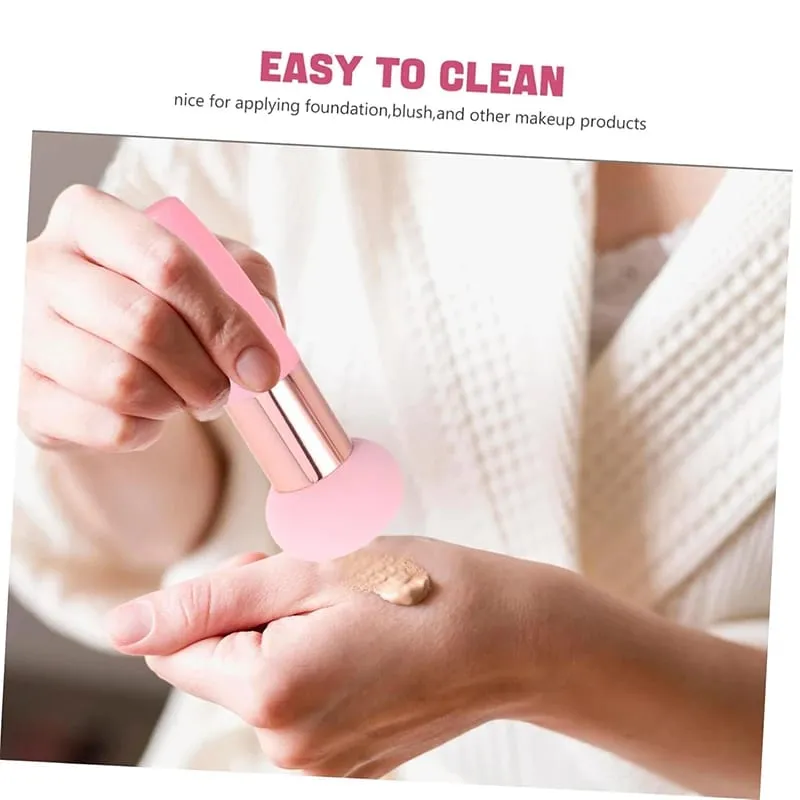 New Mushroom Head Makeup Brush Puff Beauty Makeup Sponge With Handle Make-up for Fashion Women Professional Makeup Tools Puff