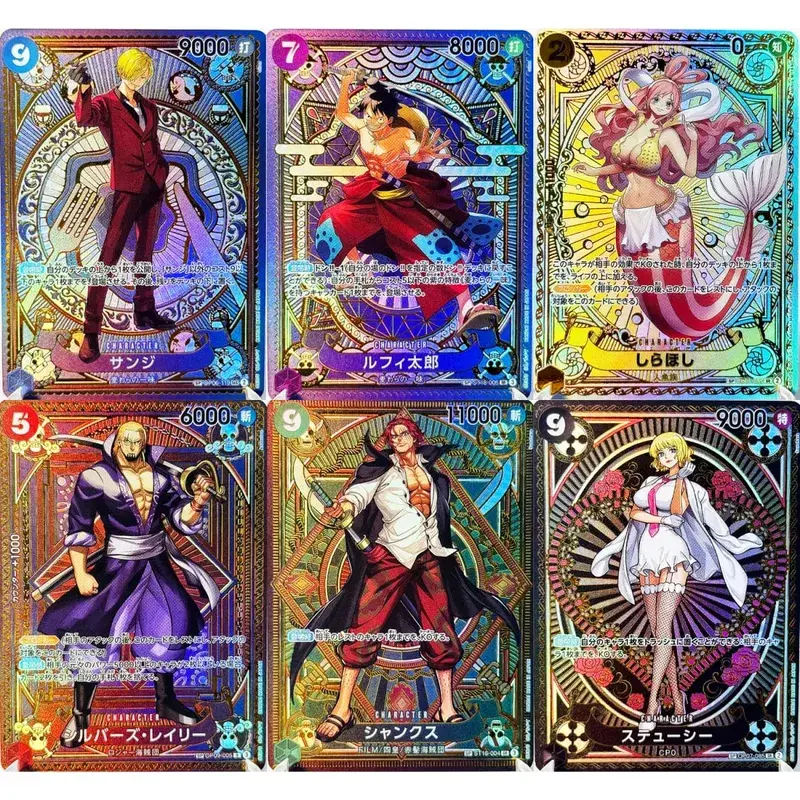 Full Set One Piece Card Game SP Rare Card Complete Collection High Quality DIY Replica Anime Foil Proxy Card [English/Japanese]