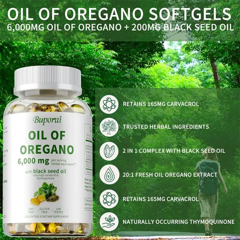 Minyak Oregano - Mengandung Minyak Habbatussauda Yang Meningkatkan Kesehatan Kekebalan Tubuh dan Pencernaan Melawan Peradangan dan Meredakan Kembung