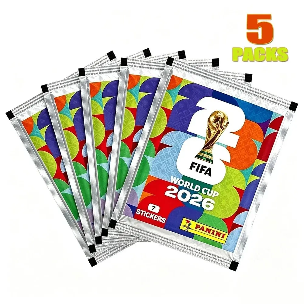 Hot Sales Panini Official 2026 FIFA World Cup Soccer Stickers Limited Edition Sticker Packs Fan Memorabilia gift Good Gift