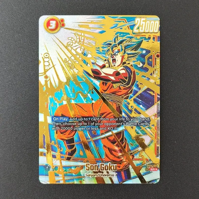 DIY Dragon Ball Super Son Goku FB05-119 Gogeta FB06-097 Broly FB06-120 Super Alternate Art Manga English TCG Anime Cards