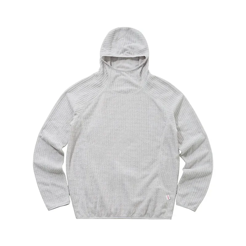 Men's air fleece hooded sweater autumn and winter new lightweight thermal hoodie couple