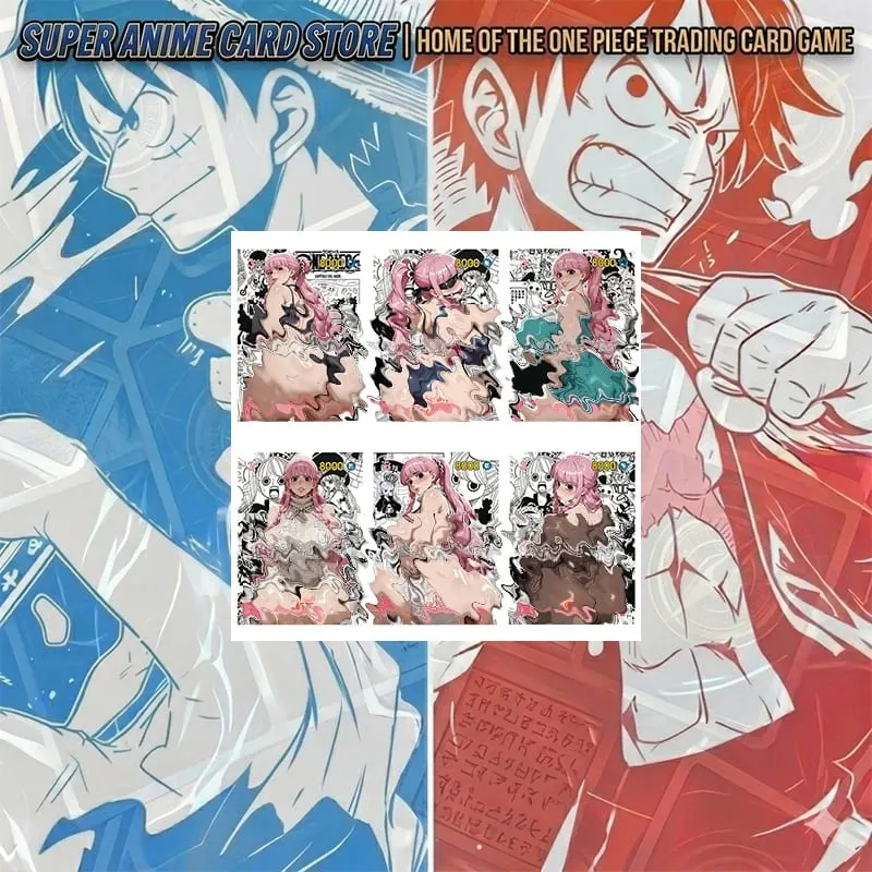 Diy Japanese Anime Opcg One Piece Card Set Yamato Nami Boa Hancock Nico Robin Carrot Perona Shirahoshi Uta Collectible Cards