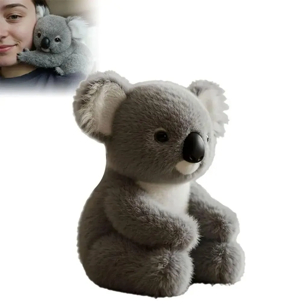 New Design Soft Koaly Plush Toy Emotional Support Cute Animals Plush Mimics Natural Movement for Emotional Support