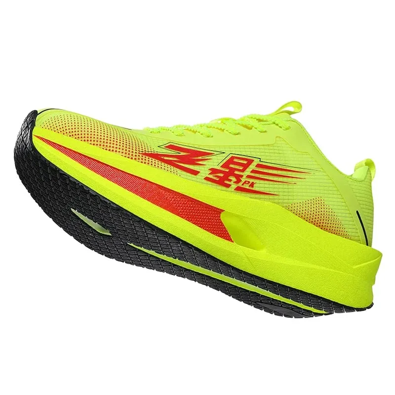 Running Shoes Men Carbon Board Marathon Sports Professional Breathable Lightweight Womens Comfortable Athletic Original Sneakers