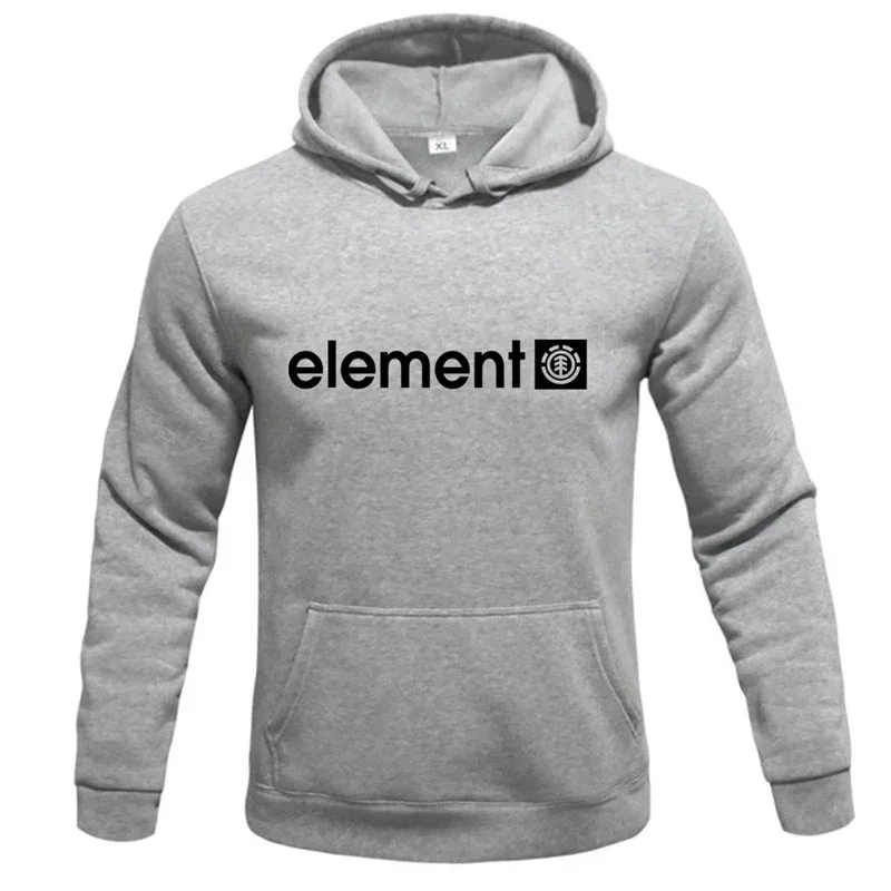 Spring Autumn Men's Hoodies Fleece Printing Sweatshirts Loose Casual Hooded Pullover Male Outdoor Sportwear Long Sleeve Tops
