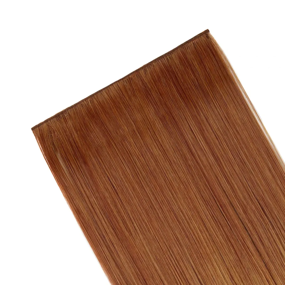 Women Ombre Straight Clip In Hair Extensions 5 Clips One Piece 60cm Heat Resistant Synthetic Hairpiece Multiple Gradient Colors