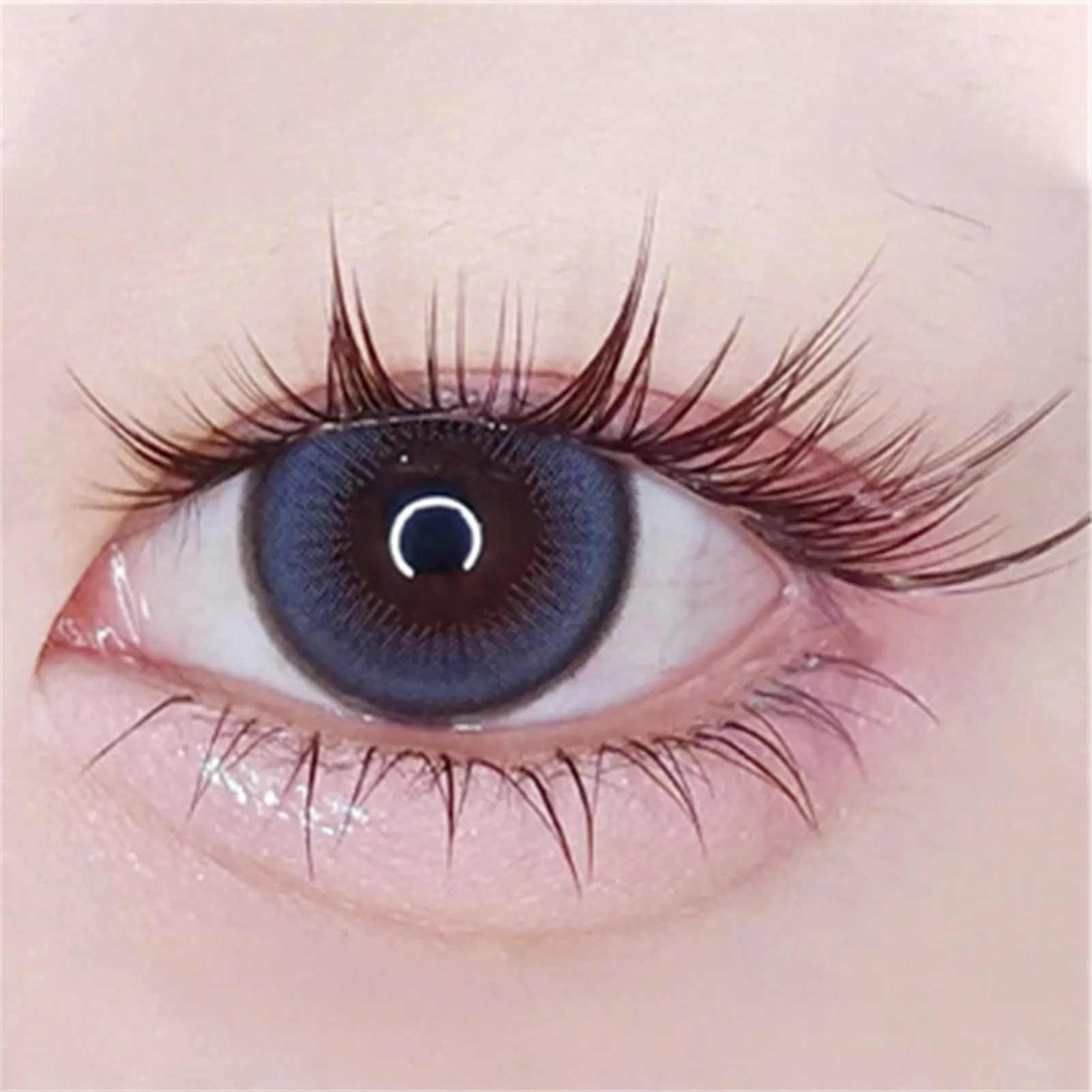 10 Rows 5-7mm Air Lower Eyelashes No Glue Need Fake Lashes Segmented Natural Cat Eye Under Lashes W Shaped Bottom Eyelash