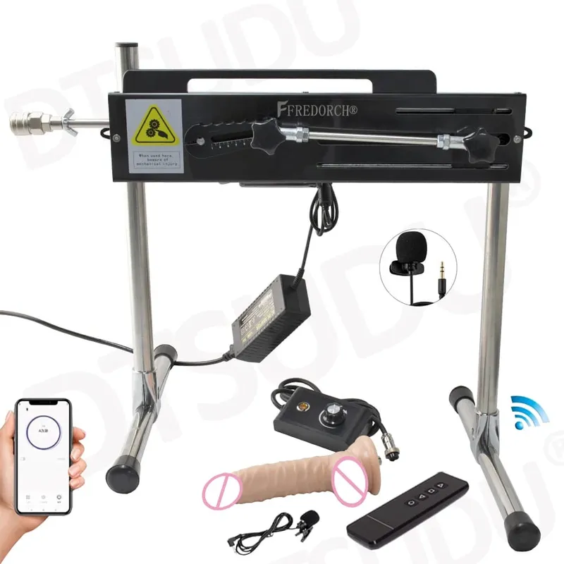 Dildo-120W Awtomatikong Dildo Machine 3-15cm Super Silent Masturbation Dildo Sex Machine Mga Pang-adultong Couple Sex Toy Babae Lalaki Sex Toy