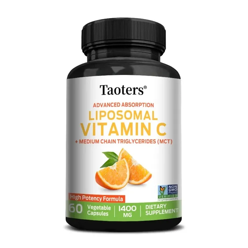 Liposomal Vitamin C 1400mg - Promotes Collagen Production Immune Support Powerful Antioxidant
