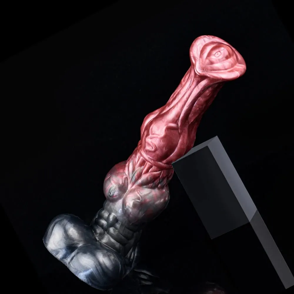Silicone Horse Dildo Long Penis Anal Plug Huge Knot G-spot Vaginal Stimulator with Suction Cup Adult Sex toy for Women Men