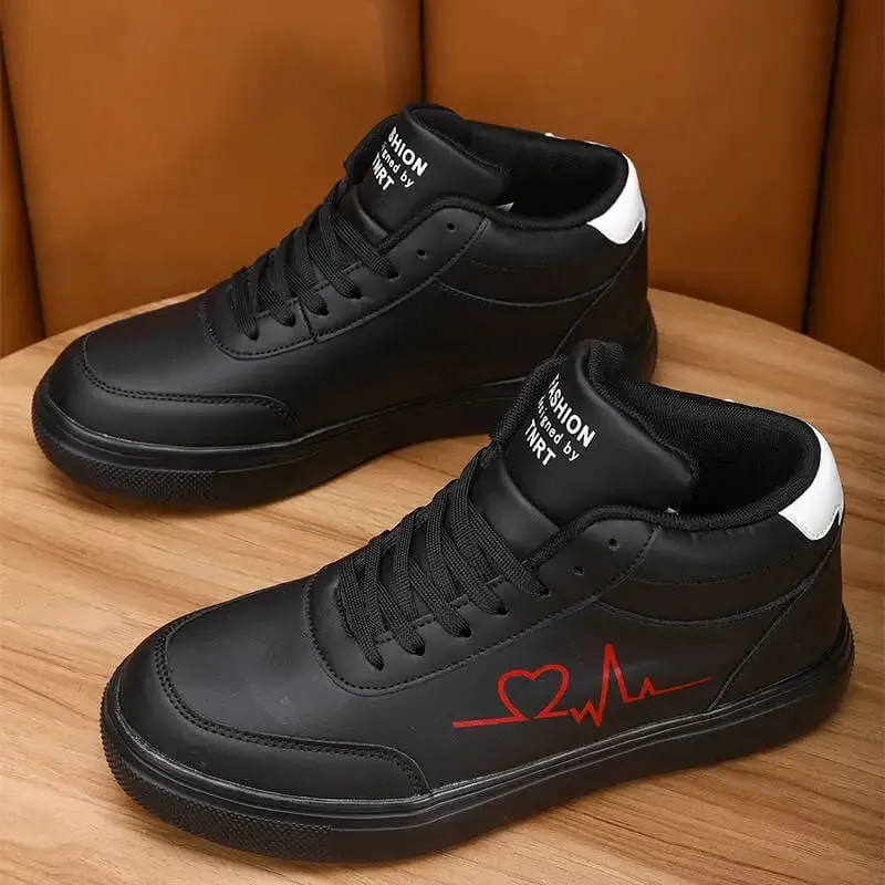 Sneakers Man Vulcanized Sneakers Male Comfortable High Top Shoes Light Men Autumn Spring 2025 Fashion Mens Shoes Vulcanize Shoes