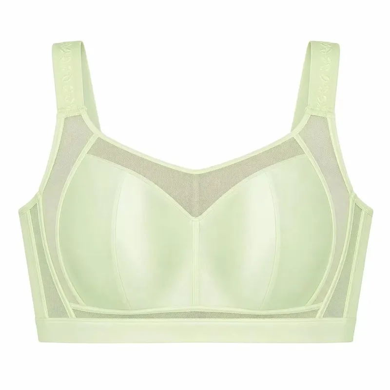 Women's plus Size Minimizer Bra Ultra-Thin Full Coverage Gathered Side Support Anti-Sagging Brassiere for Large Bust — image 9