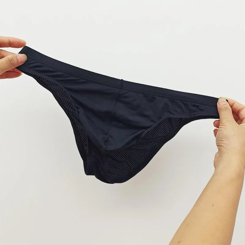 Bulge Pouch Underwear For Men Briefs Sexy Men's Briefs 2XL Low Waist Underwear Classic Style Underwear For Everyday Wear