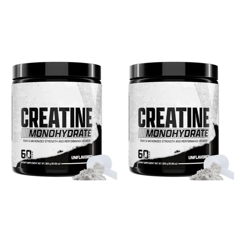 Creatine Monohydrate Powder 60 Servings | Unflavored 5G Micronized Creatine Powder for Strength Support 300g