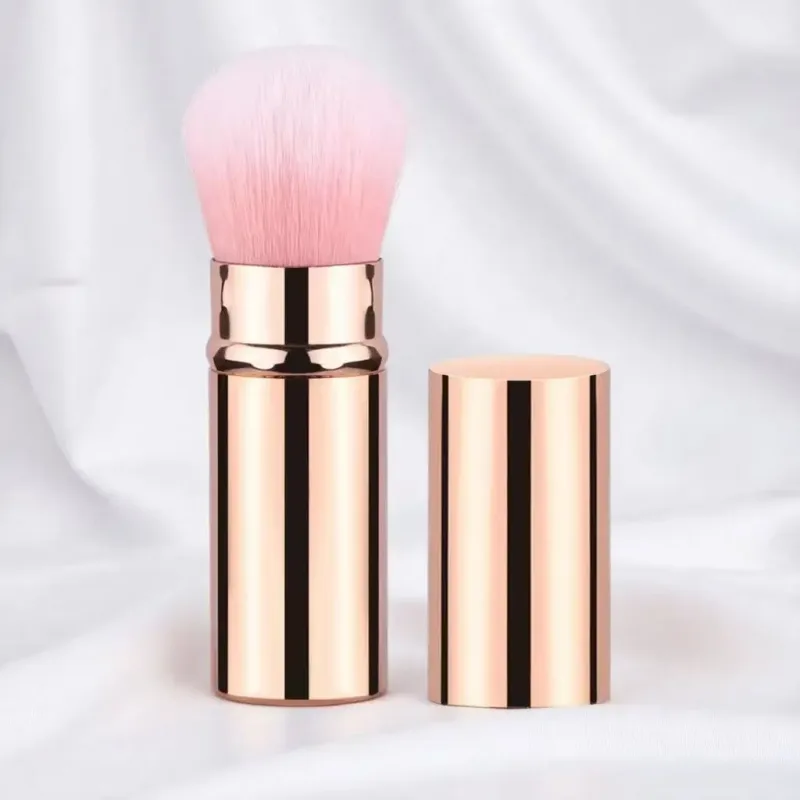 Travel Portable Makeup Brush Set with Storage Bag Blush Foundation Brush Cosmetic Brushes for On-the-Go Beauty Essentials