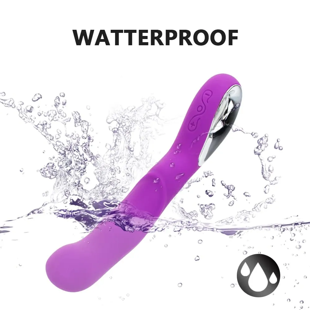 G Spot Dildo Vibrator G Spot Vaginal Stimulator Clitoris Pussy Massager Waterproof Magic Wand Rechargeable Sex Toy for Women
