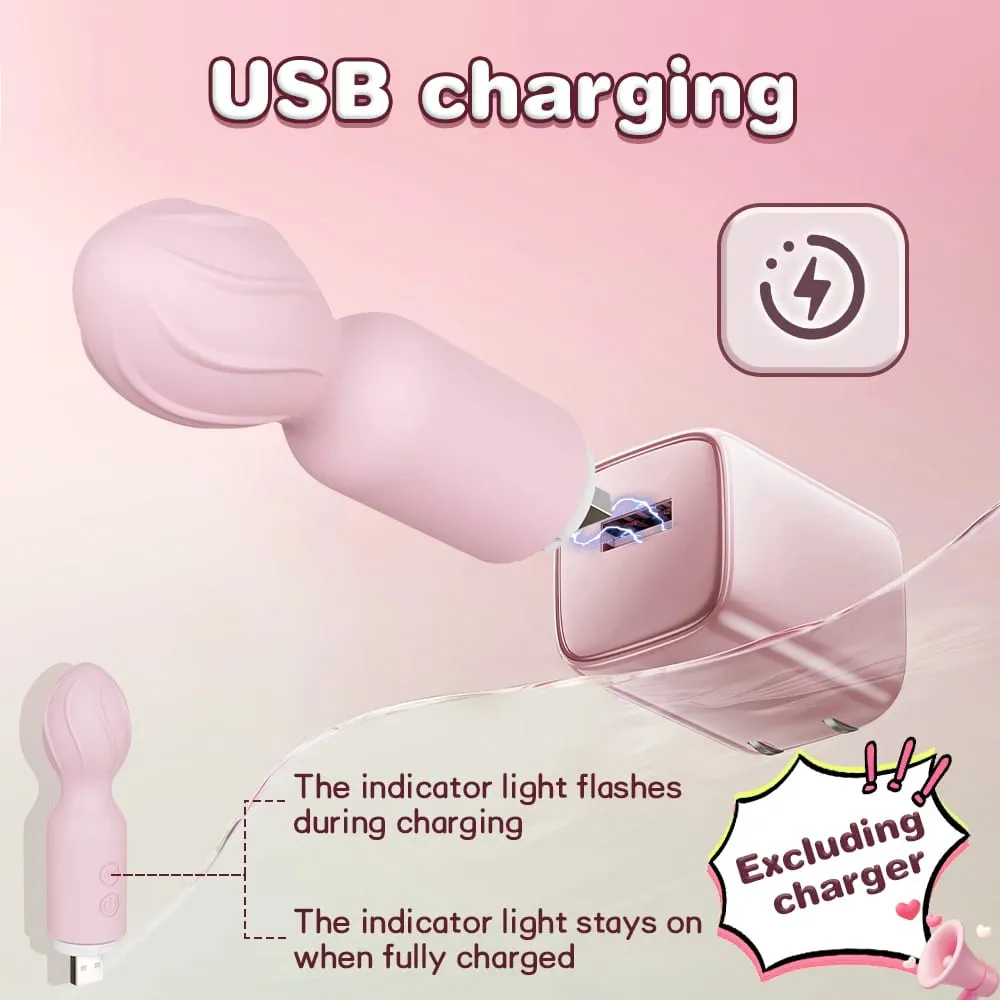 Mini Sex Toy Vibrator for Women G-Spot Clitoris Stimulate Magic Wand Pleasure Dildo for Couples Body Massage Adult Supplies