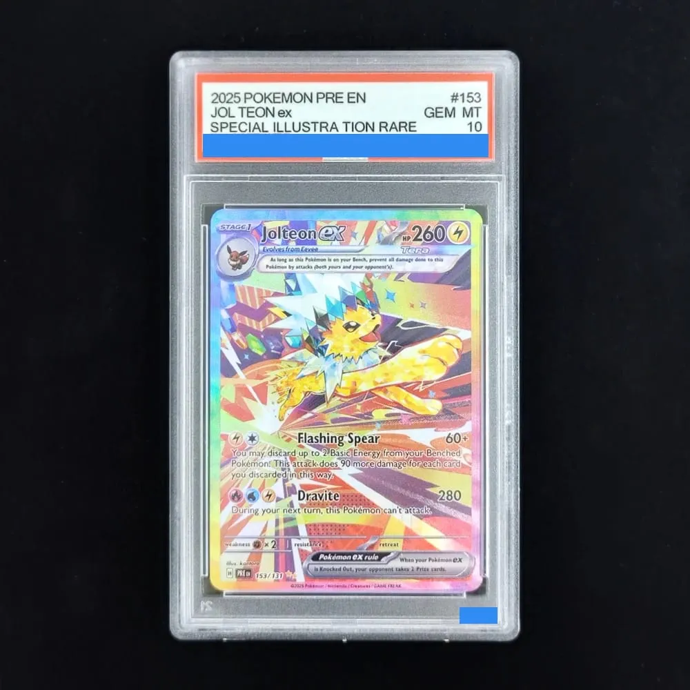Proxy POKEMON PRE English PRISMATIC EVOLUTIONS #161 UMBREON ex Grade 10 Collection Card Toy