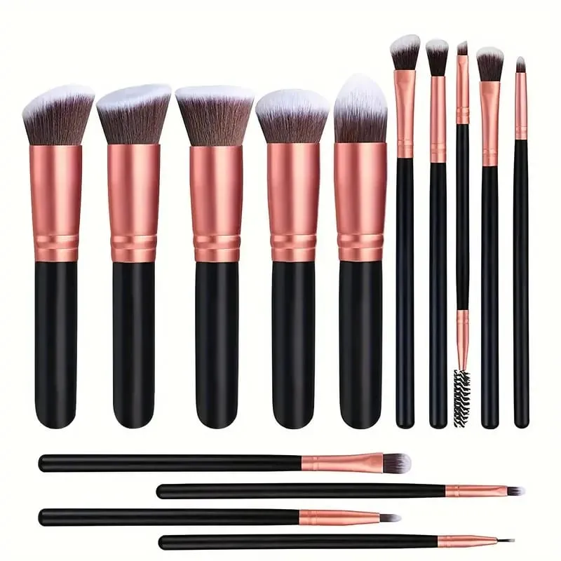 Professional Makeup Brushes Set 14/16Pcs Soft Fluffy Contour Sculpting Brush Powder Blush Blending Cosmetic Face Beauty Tools