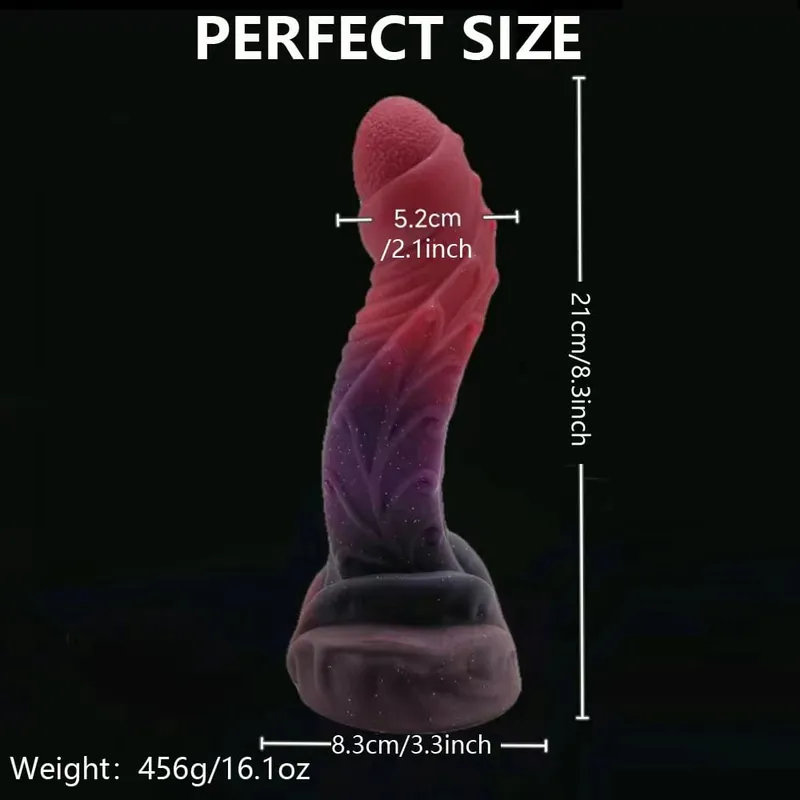 Monster Dildo Big Anal Plug Dildo Butt Plug Adult Sex Toy Anal Stimulation Soft Animal Penis For Female Anal Erotic Sexy Toy — image 5