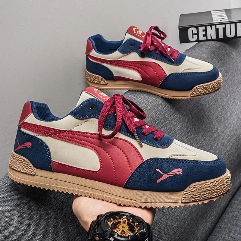 Casual Shoes Men's Sports Shoes Summer Casual Thick Soled Men's Shoes Soft and Comfortable Non-slip Outdoor Fashion Board Shoes