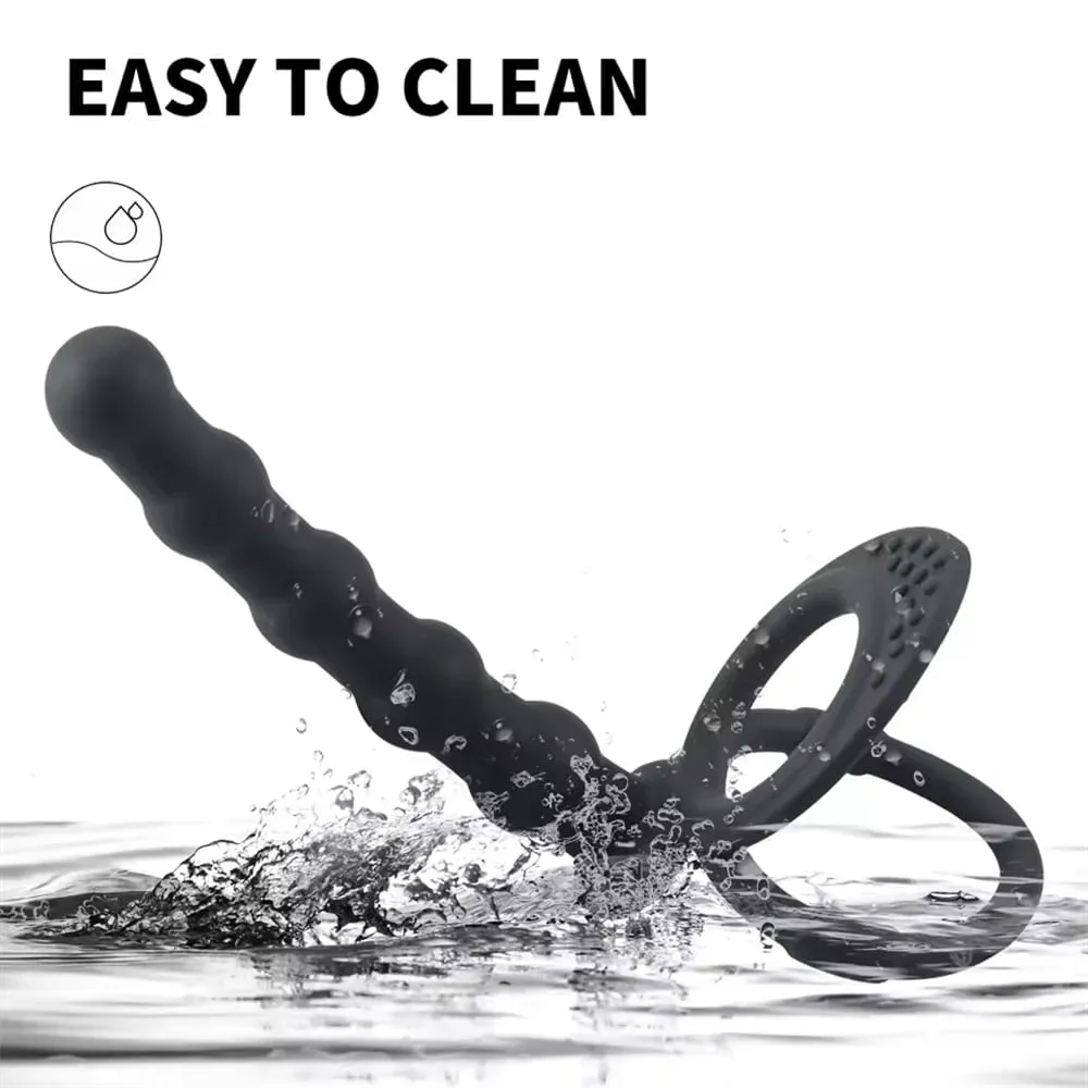 Anal Dildo Butt Plug Masturbation Sex Toys for Adults Men Women Gay Silicone Anal Beads Vaginal G-Spot Stimulator Backyard Beads