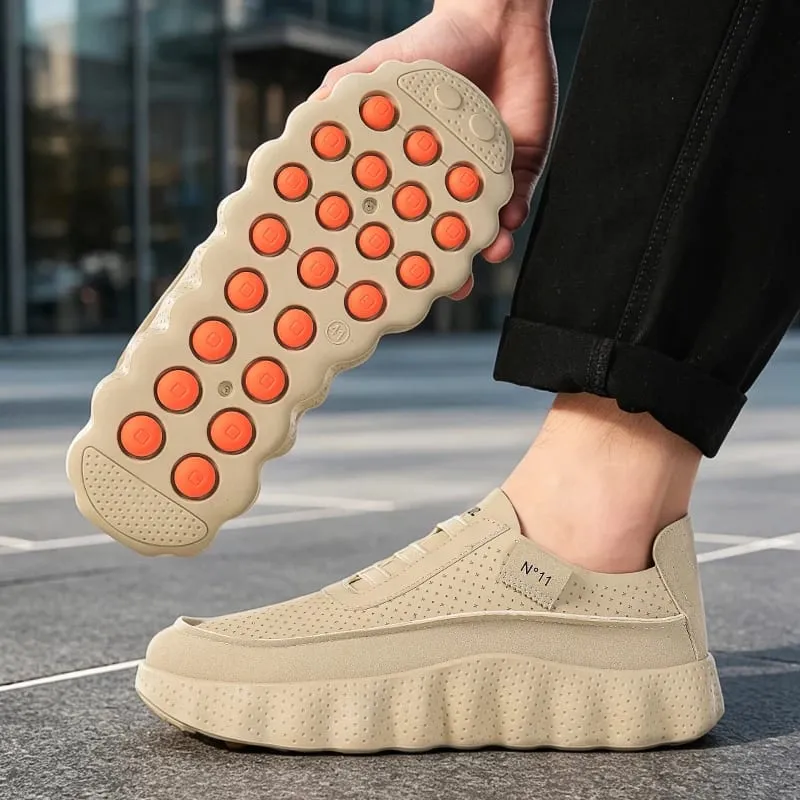 Outdoor Walking Jogging Footwear Sneakers New Casual Shoes Autumn Men Chunky Platform Non Slip Male Breathable Running Shoes