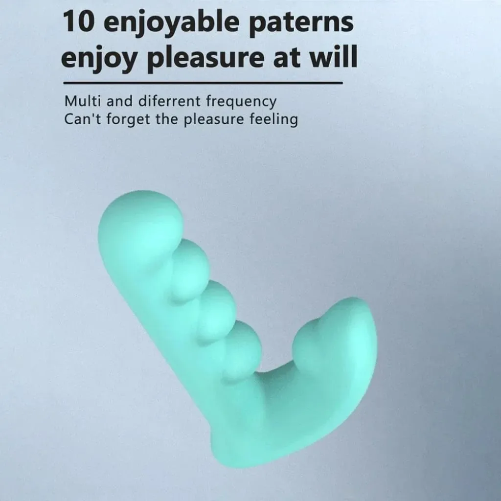Trådlös fjärrvibrator för kvinnor - kraftfull tyst hudvänlig silikon G-Spot-stimulator USB-uppladdningsbar sexleksak för vuxna — image 2