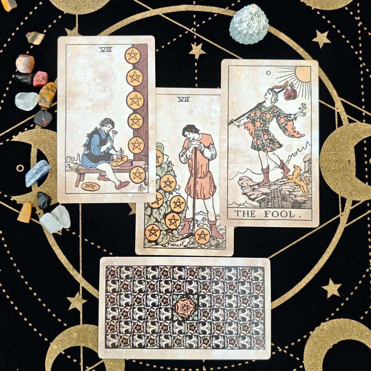 Big Size 12x7cm Tarot Vintage Cards A 78 Rider Deck Oracle English Visions Divination Edition Borad Playing Games