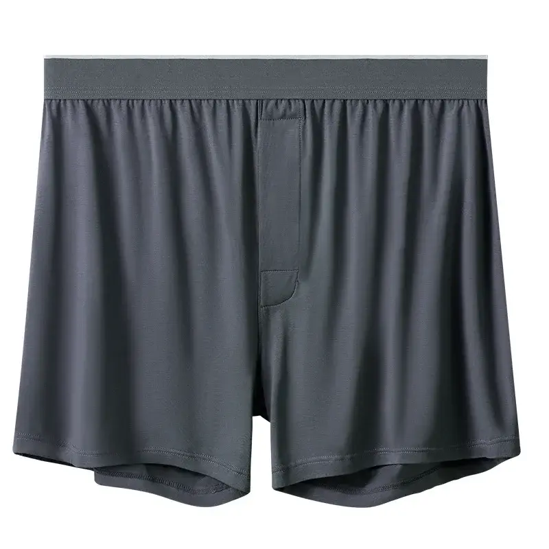 1/2Pcs Modal Mens Aro Pants Seamless Loose Solid Color Breathable Panties Elastic Underwear Boxer Shorts Homewear Underpants