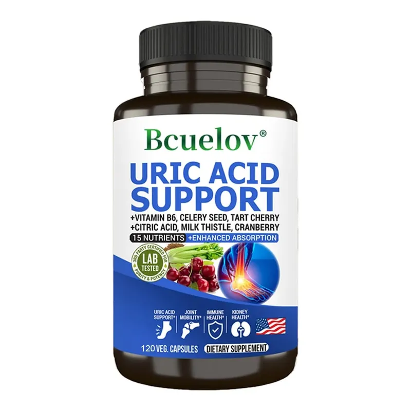Uric Acid Cleanse Detox Capsules - Uric Acid Cleanse & Kidney Support Joint Support Supplement & Promote Joint Health & Detox