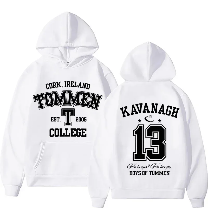 Boys of Tommen Kavanagh 13 Hoodies Unisex Casual Merch Women Men Sweatshirts Gift Book Lover Fleece Streetwear Y2K Hoody Clothes