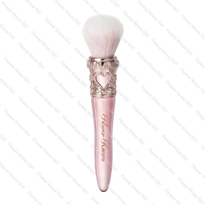 Flower Knows The Sweetie Bear Rounded Blush Brush Loose Powder Makeup Brushes