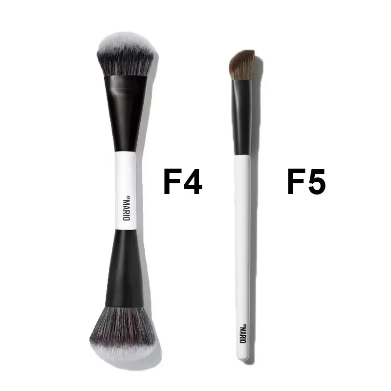 Soft Fiber Hair Cosmetic Brush Set - F1-F4 E1-E6 Series Makeup Brushes for Highlight Blush Ambient Glow - Premium Quality